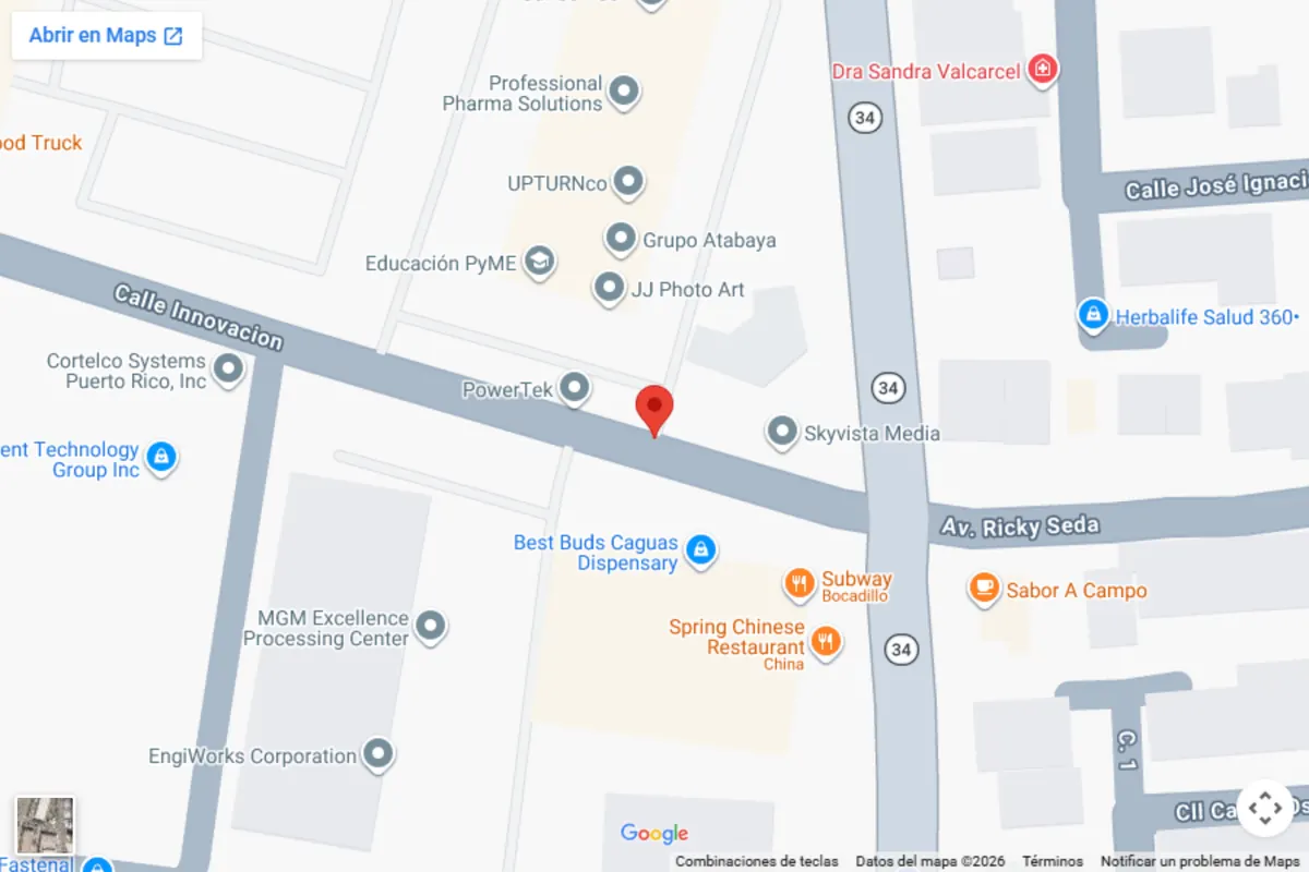 Mapa: Edificio Inteco, Valle Tolima, Caguas